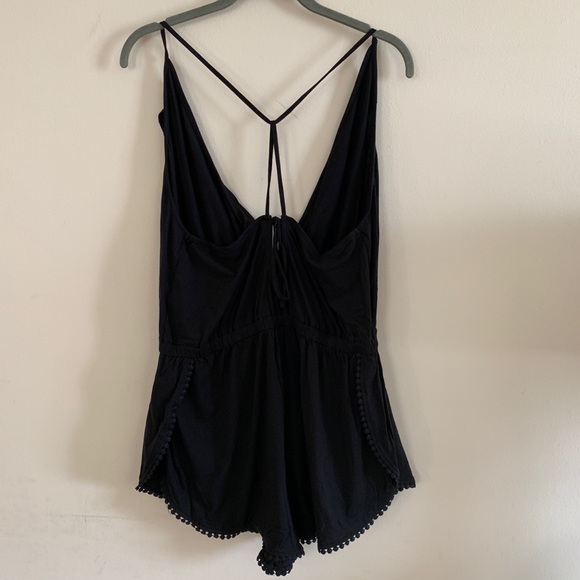 Topshop jersey wrap coverup romper - Picture 6 of 8